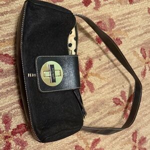 Kate Spade Black Bag with Gold Hardware